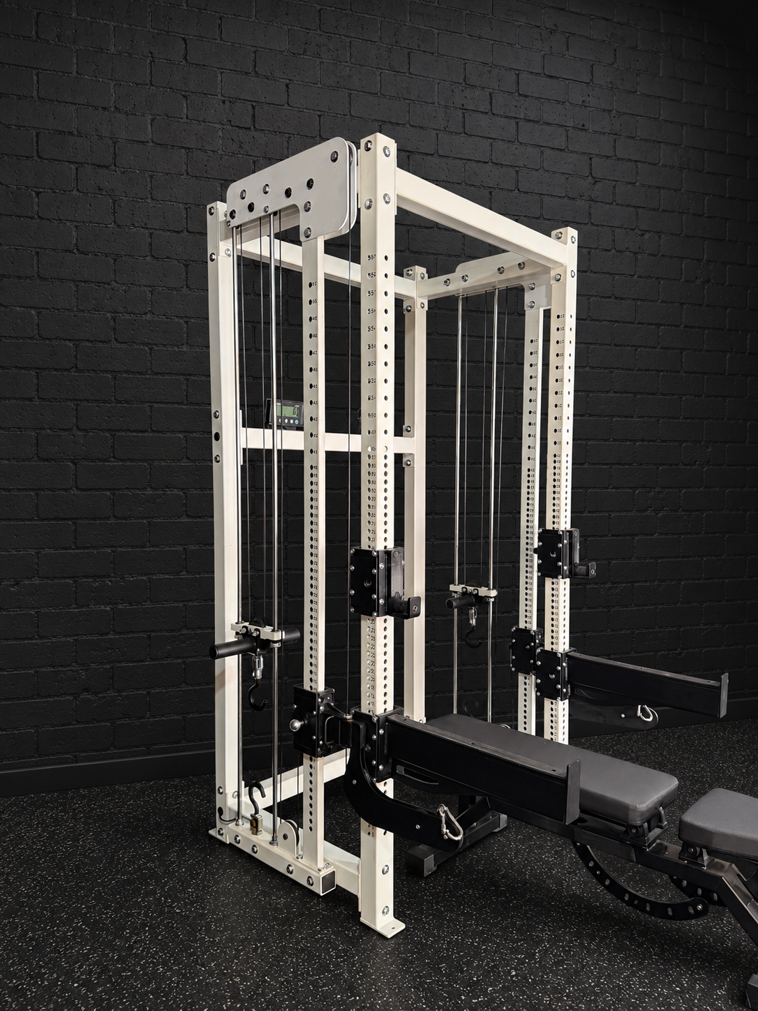 PowerCurve bench press setup